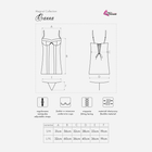 Еротичний комплект (пеньюар + трусики-стринги) LivCo Corsetti Fashion Roanna LC 90313 L/XL Чорний (5903050360207) - зображення 4