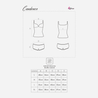 Piżama (koszula + spodenki) LivCo Corsetti Fashion Candence LC 90039 XL Pink (5907996386390) - obraz 2