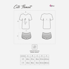 Piżama (T-shirt + spodenki) LivCo Corsetti Fashion Cute Flamant 0304 L/XL Wielobarwny (5907621612887) - obraz 8