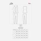 Piżama (top + spodnie) LivCo Corsetti Fashion Latin LC 90098 S Body (5902431648873) - obraz 4