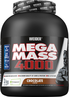 Гейнер Weider Mega Mass 4000 3 кг Шоколад (4044782325452) - зображення 1