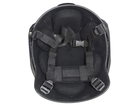Спортивний захисний шолом Fast для страйкболу та тренувань у стилі SWAT Чорний (1011-336-00) - зображення 3