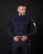 Рубашка тактическая BEZET Combat синий - XL - изображение 5