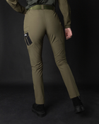 Жіночі брюки карго тактичні BEZET Байрактар хакі - M - зображення 2
