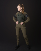 Женские брюки карго тактические BEZET Байрактар хаки - M - изображение 8