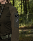 Жіноча сорочка тактична BEZET Combat хакі - XS - зображення 6