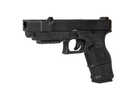 Страйкбольний пістолет D-Boys Glock 26 Advanced Green Gas Black - изображение 2