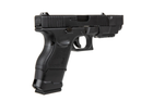 Страйкбольний пістолет D-Boys Glock 26 Advanced Full Auto Green Gas Black - зображення 6