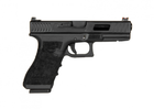 Страйкбольний пістолет D-Boys Glock 17 Gen.4 754 Black - зображення 5
