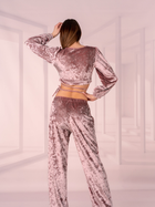 Піжама (топ + штани) LivCo Corsetti Fashion Setisa LC 90655 S/M Рожева (5907621624804) - зображення 2