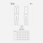 Piżama (top + spodnie) LivCo Corsetti Fashion Tavita LC 90042 L Wielobarwny (5907996385195) - obraz 2