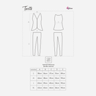 Піжама (топ + штани) LivCo Corsetti Fashion Tavita LC 90042 XL Різнокольорова (5907996385201) - зображення 2