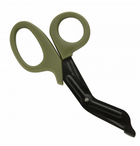 Тактичні медичні ножиці із нержавіючої сталі EDC GEAR, оливковий (KG-8132) - зображення 4