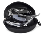 Тактические спортивные очки Daisy X7 Black 4 комплекта линз Чехол Ремешки - изображение 6