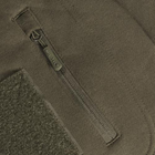 Реглан з капюшоном на блискавці Mil-tec Tactical hoodie Olive 11472012-L - зображення 4