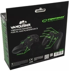 Дротовий геймпад Esperanza Vanquisher PS3/PC Black/Green (EGG110K) - зображення 5
