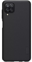 Etui Nillkin Super Frosted Shield Samsung Galaxy A12 Black (NN-SFS-A12/BK) - obraz 1