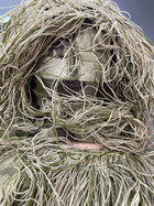 Маскувальний костюм Кікімора (Geely), нитка Койот, розмір L-XL до 80 кг, костюм розвідника - зображення 8