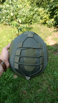 Кавер чехол на шлем FAST олива (499) - зображення 3