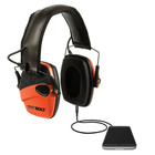 Навушники тактичні активні Howard Leight шумозаглушувальні Impact Sport BOLT R-02231 Orange - зображення 5