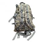 Тактический рюкзак 40 литров размеры 48х36х24 см с липучкой для шеврона Пиксель - изображение 3