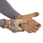 Рукавички тактичні із закритими пальцями Zelart Military Rangers 9878 розмір XXL Camouflage Multicam - зображення 3