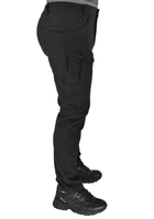 Тактические легкие штаны Soft Shell (без флиса) карго Eagle SP-02 Черные L - изображение 4