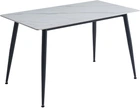 Обеденный стол Vetro Mebel TM-100 Белый Мрамор матовый (TM-100-white-marble)