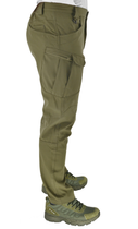 Тактичні штани легкі Soft Shell (без флісу) карго Eagle SP-02 Олива (Зелені) M - зображення 4