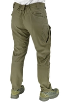 Тактичні штани легкі Soft Shell (без флісу) карго Eagle SP-02 Олива (Зелені) M - зображення 5