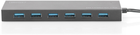 USB-хаб Digitus USB 3.0 Office Hub 7-in-1 (DA-70241-1) - зображення 2
