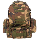Рюкзак тактический рейдовый SP-Sport ZK-5504 размер 31x20x48см 30л Цвет: Камуфляж Woodland - изображение 2
