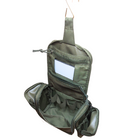 Несессер армейский Acropolis подвесная сумка для вещей личной гигиены олива ( СГ-2 ) - изображение 4