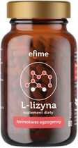 Дієтична добавка Ekamedica L-Лізин 60 капсул Efime (5902709521839) - зображення 1