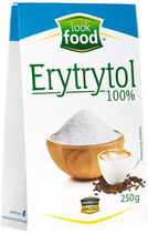 Замінник цукру Look Food Erythritol 100% 250 г (5902340970096) - зображення 1