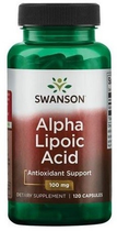Дієтична добавка Swanson Альфа-ліпоєва кислота 100 мг 120 капсул (87614019826) - зображення 1