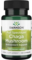 Suplement diety Swanson FS Chaga Mushroom 400g (87614113852) - obraz 1