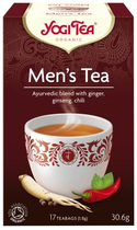 Органічний чай для чоловіків Yogi Tea Mens Tea 17x18 г (4012824401389) - зображення 1