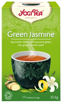 Herbata Yogi Tea Green Jasmine Bio17x1.8 g (4012824402003) - obraz 1
