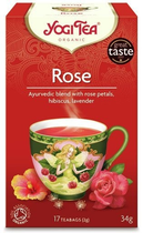 Органічний чай Yogi Tea Rose 17x2 г Троянда (4012824402461) - зображення 1