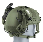 Активные наушники Earmor M32X Mark3 MilPro ORIGINAL Чебурашка на шлем , каску ( Олива ) - изображение 3