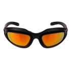 Тактические очки с поляризацией велосипедные спортивные DAISY С5 4 комплекта сменных линз чехол (ol-4c5) - изображение 5