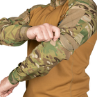 Боевая рубашка военная летняя CamoTec CM RAID Multicam/Coyote мультикам L - изображение 8