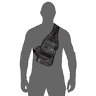 Сумка тактична Camotec через плече Gunner Sling 2.0 Multicam Black - зображення 2