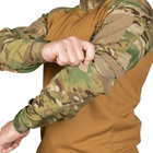 Боевая рубашка военная летняя CamoTec CM RAID Multicam/Coyote мультикам 3XL - изображение 8