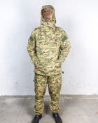 Куртка парка анорак військова форма бавовна 100% камуфляж multicam MTP 44-46, зріст 3/4 - зображення 4