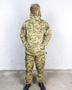 Куртка парка анорак военная форма хлопок 100% камуфляж multicam MTP 56-58, зріст 3/4 - изображение 4