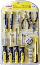 Набір інструментів WMC TOOLS 48 шт. (4631142243312)