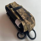 Підсумок кріплення для турнікета джгута M-KET Піксель військовий тримач на пояс розвантажувальну систему РПС на систему Molle з відсіком для ножиць та маркера - зображення 6