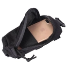 Тактический подсумок на лямку рюкзака чёрный - изображение 6